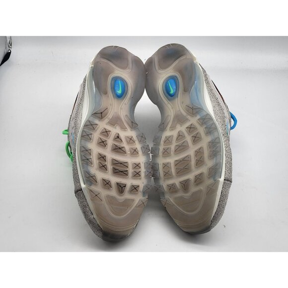 Nike Mens Air Max 98 La Mezcla CI1502-001 Vast Grey/Electro Green Size 7 - Picture 5 of 8